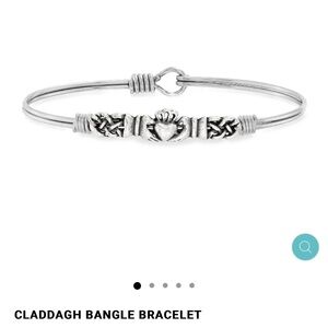 Luca + Danni Claddagh Bangle Bracelet